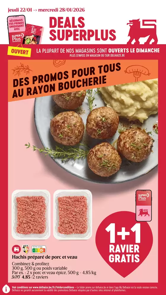 Catalogue Delhaize | Meilleures offres pour tous les clients | 2026-01-22T00:00:00.000Z - 2026-01-28T00:00:00.000Z