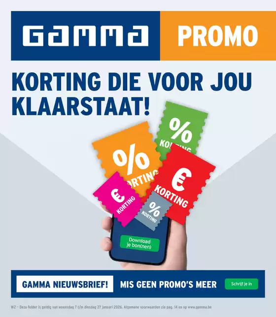 Catalogue GAMMA | Nos meilleures bonnes affaires | 2026-01-07T00:00:00.000Z - 2026-01-27T00:00:00.000Z