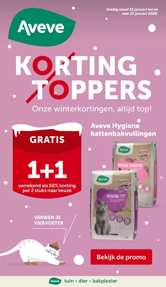 Catalogue AVEVE | Folder AVEVE - NL | 2026-01-21T00:00:00.000Z - 2026-01-25T00:00:00.000Z