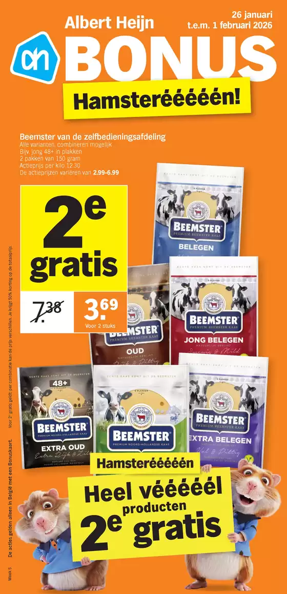 Catalogue Albert Heijn à Charleroi | Folder Albert Heijn | 2026-01-26T00:00:00.000Z - 2026-02-01T00:00:00.000Z