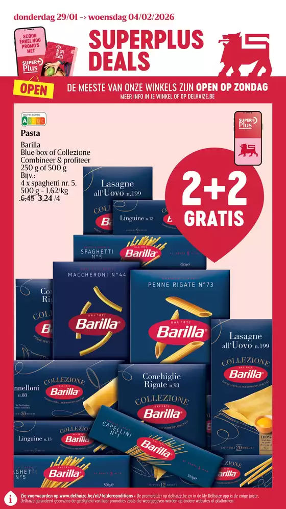 Catalogue AD Delhaize à Charleroi | Nos meilleures bonnes affaires | 2026-01-29T00:00:00.000Z - 2026-02-04T00:00:00.000Z