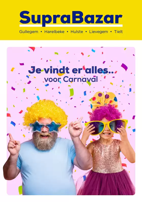 Catalogue Suprabazar à Charleroi | Carnaval 2 | 2026-01-26T00:00:00.000Z - 2026-02-24T00:00:00.000Z