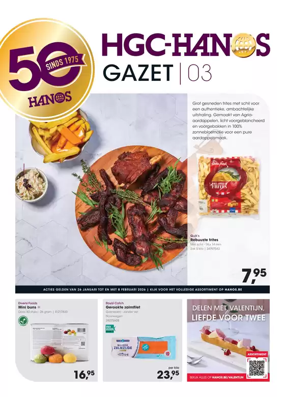 Catalogue Hanos à Charleroi | Gazet 3 | 2026-01-26T00:00:00.000Z - 2026-02-08T00:00:00.000Z