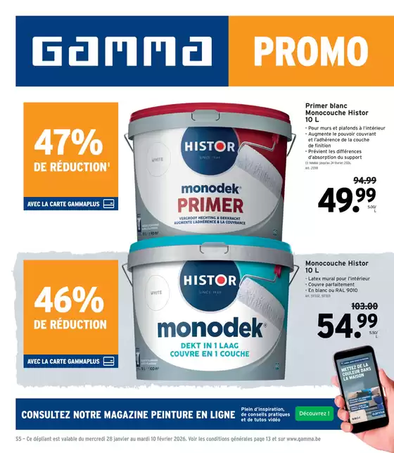 Catalogue GAMMA | Économisez maintenant avec nos offres | 2026-01-28T00:00:00.000Z - 2026-02-10T00:00:00.000Z