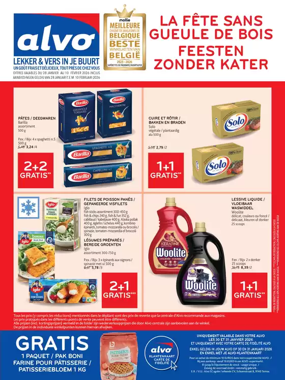Catalogue Alvo | Alvo Notre dépliant,regorge de promotions - FR | 2026-01-28T00:00:00.000Z - 2026-02-10T00:00:00.000Z