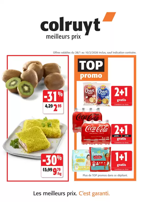 Catalogue Colruyt à Lier | Offres exclusives et bonnes affaires | 2026-01-28T00:00:00.000Z - 2026-02-10T00:00:00.000Z