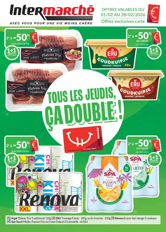 Catalogue Intermarché à Lier | Les offres de fevrier avec la carte intermarche 2026 - FR | 2026-02-01T00:00:00.000Z - 2026-02-28T00:00:00.000Z