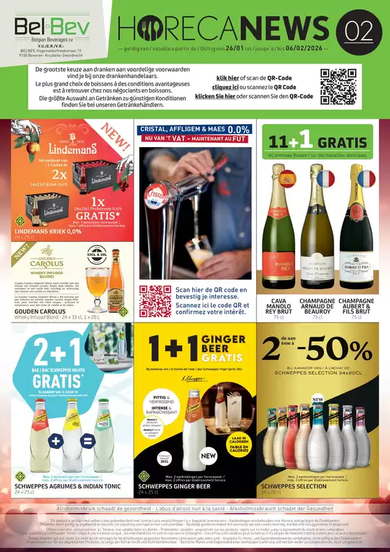 Catalogue BelBev | Horeca Folder | 2026-01-29T00:00:00.000Z - 2026-02-06T00:00:00.000Z