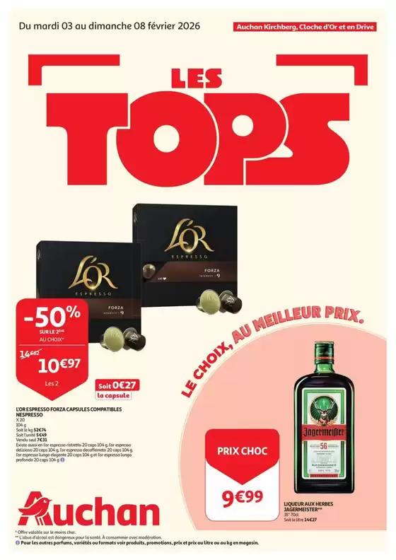 Catalogue Auchan à Courcelles | folder Auchan | 2026-02-03T00:00:00.000Z - 2026-02-08T00:00:00.000Z