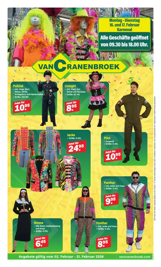 Catalogue Van Cranenbroek à Oostkamp | folder Van Cranenbroek DE | 2026-02-02T00:00:00.000Z - 2026-02-21T00:00:00.000Z