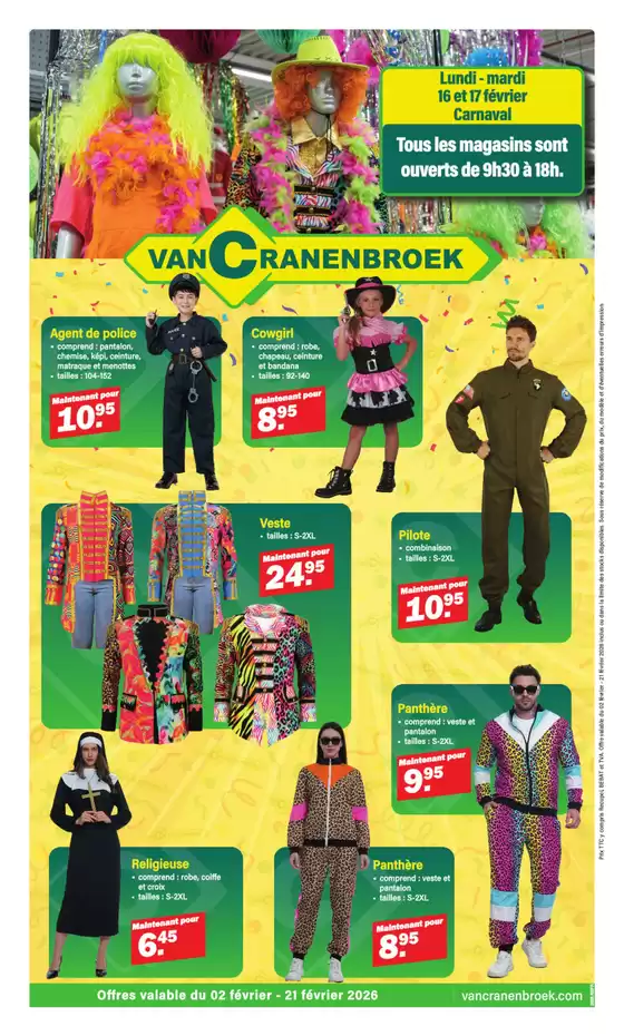Catalogue Van Cranenbroek à Oostkamp | folder Van Cranenbroek FR | 2026-02-02T00:00:00.000Z - 2026-02-21T00:00:00.000Z