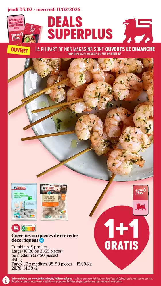 Catalogue AD Delhaize à La Hulpe | Meilleures offres pour tous les chasseurs de bonnes affaires | 2026-02-05T00:00:00.000Z - 2026-02-11T00:00:00.000Z