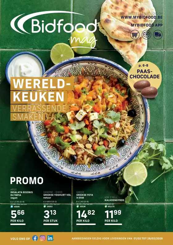 Catalogue Bidfood | Mag 2 | 2026-02-02T00:00:00.000Z - 2026-02-28T00:00:00.000Z
