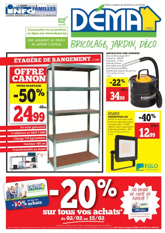 Catalogue Dema à Gent | folder Dema | 2026-02-02T00:00:00.000Z - 2026-03-01T00:00:00.000Z