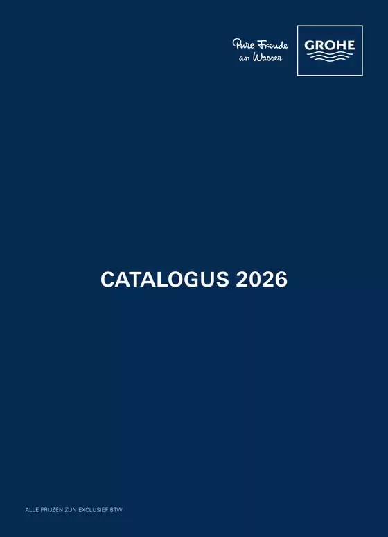 Catalogue Grohe à Saint-Gilles-Waes | Catalogus 2026 NL | 2026-02-03T00:00:00.000Z - 2027-02-03T00:00:00.000Z