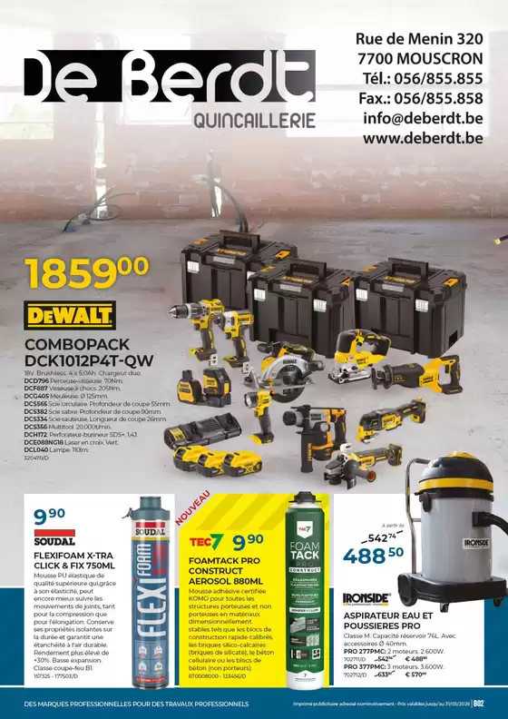 Catalogue Meno à Boortmeerbeek | De Berdt | 2026-02-04T00:00:00.000Z - 2026-03-31T00:00:00.000Z