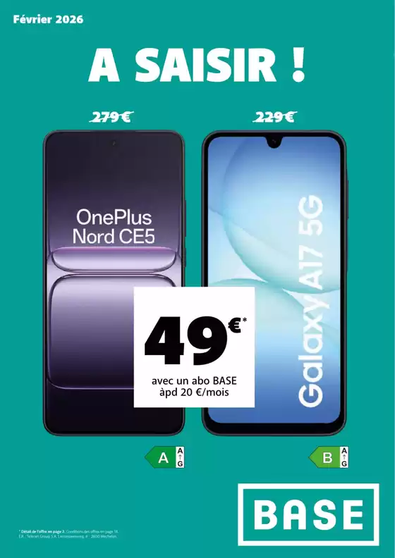 Catalogue Base à Tournai | A Saisir | 2026-02-05T00:00:00.000Z - 2026-03-02T00:00:00.000Z