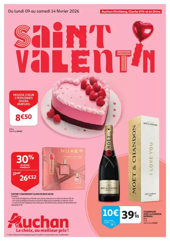 Catalogue Auchan à Izegem | Offres et promotions actuelles | 2026-02-09T00:00:00.000Z - 2026-02-14T00:00:00.000Z