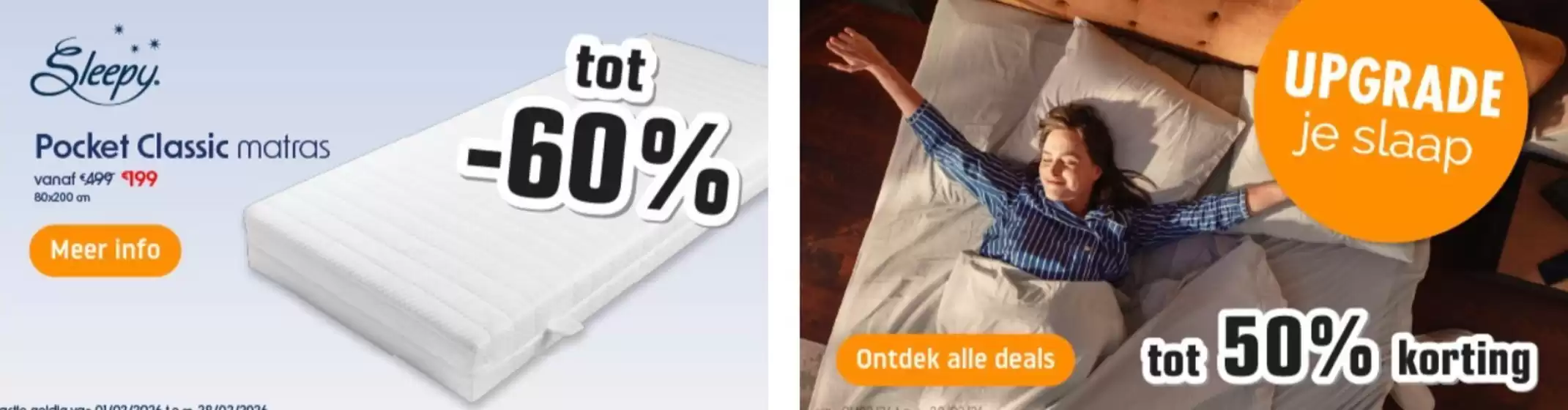 Catalogue Sleepworld à Middelkerke | Sleepy | 2026-02-06T00:00:00.000Z - 2026-02-28T00:00:00.000Z