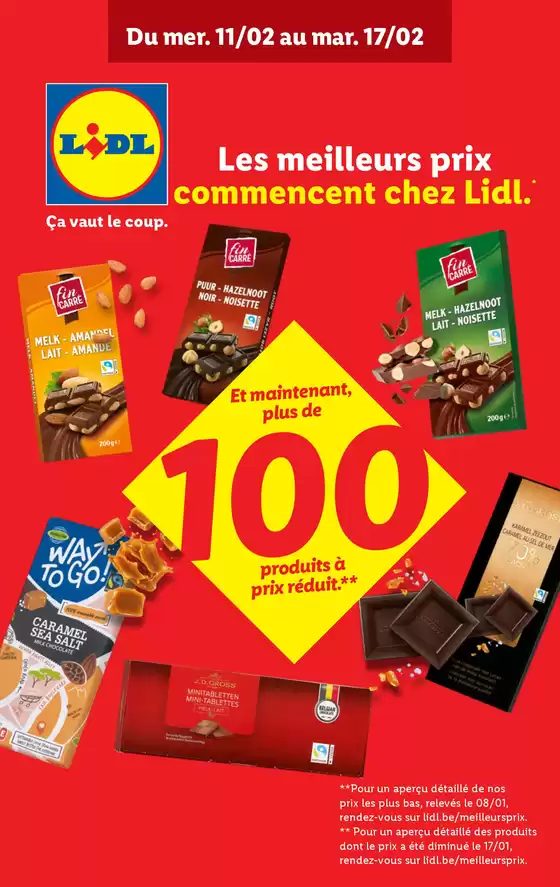 Catalogue Lidl à Melle | 1102 - 1702 | 2026-02-11T00:00:00.000Z - 2026-02-17T00:00:00.000Z