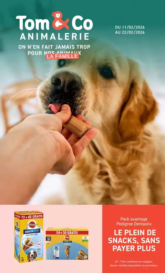Catalogue Tom & Co à Tournai | Folder Tom & Co - FR | 2026-02-11T00:00:00.000Z - 2026-02-22T00:00:00.000Z