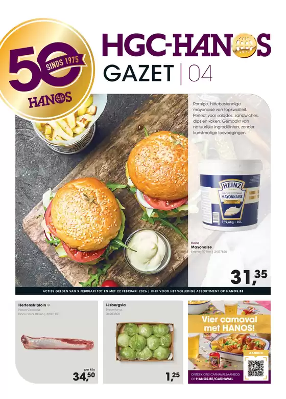 Catalogue Hanos à Charleroi | Gazet 4 | 2026-02-09T00:00:00.000Z - 2026-02-22T00:00:00.000Z