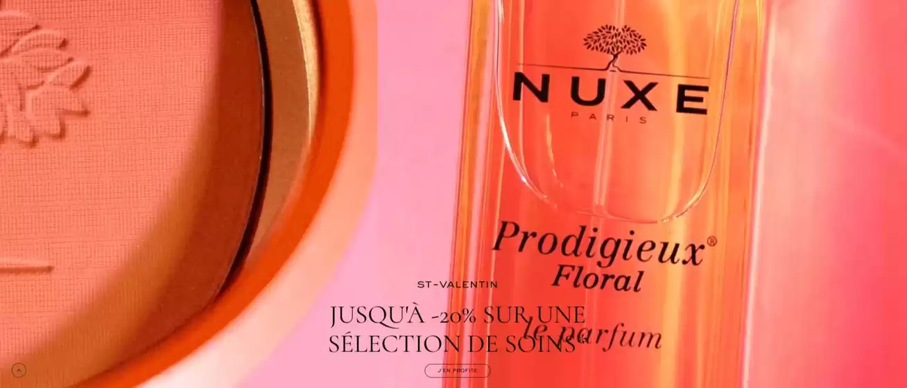 Catalogue Nuxe à De Haan | St-valentin | 2026-02-10T00:00:00.000Z - 2026-02-24T00:00:00.000Z