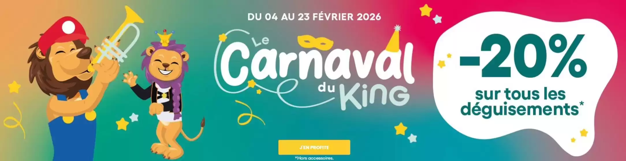Catalogue King Jouet | Carnaval King | 2026-02-10T00:00:00.000Z - 2026-02-23T00:00:00.000Z