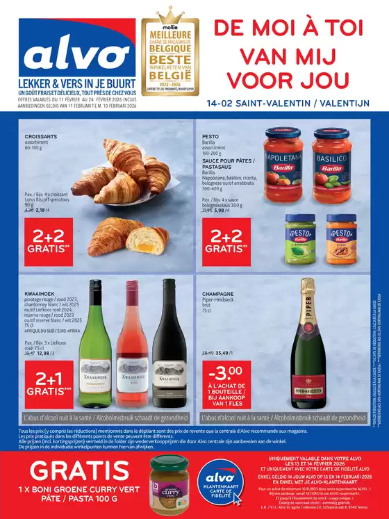 Catalogue Alvo | Alvo Notre dépliant,regorge de promotions - FR | 2026-02-11T00:00:00.000Z - 2026-02-24T00:00:00.000Z