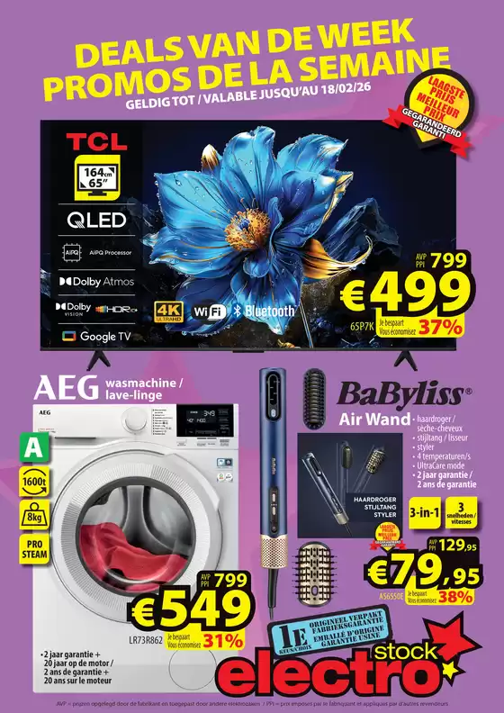 Catalogue ElectroStock | Deals Van De Week | 2026-02-12T00:00:00.000Z - 2026-02-18T00:00:00.000Z