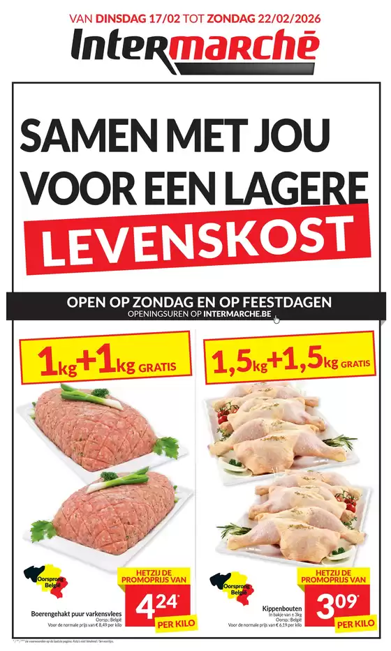 Catalogue Intermarché | Ontdek de folder van 17 02 26 - NL | 2026-02-17T00:00:00.000Z - 2026-02-22T00:00:00.000Z