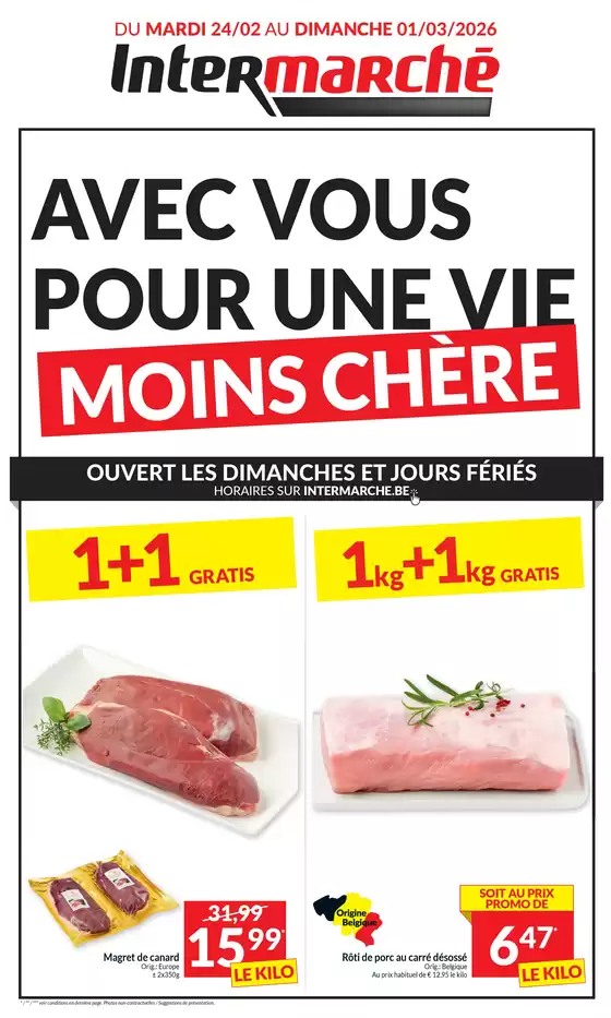 Catalogue Intermarché | Decouvrez notre folder du 24 02 26 - FR | 2026-02-24T00:00:00.000Z - 2026-03-01T00:00:00.000Z