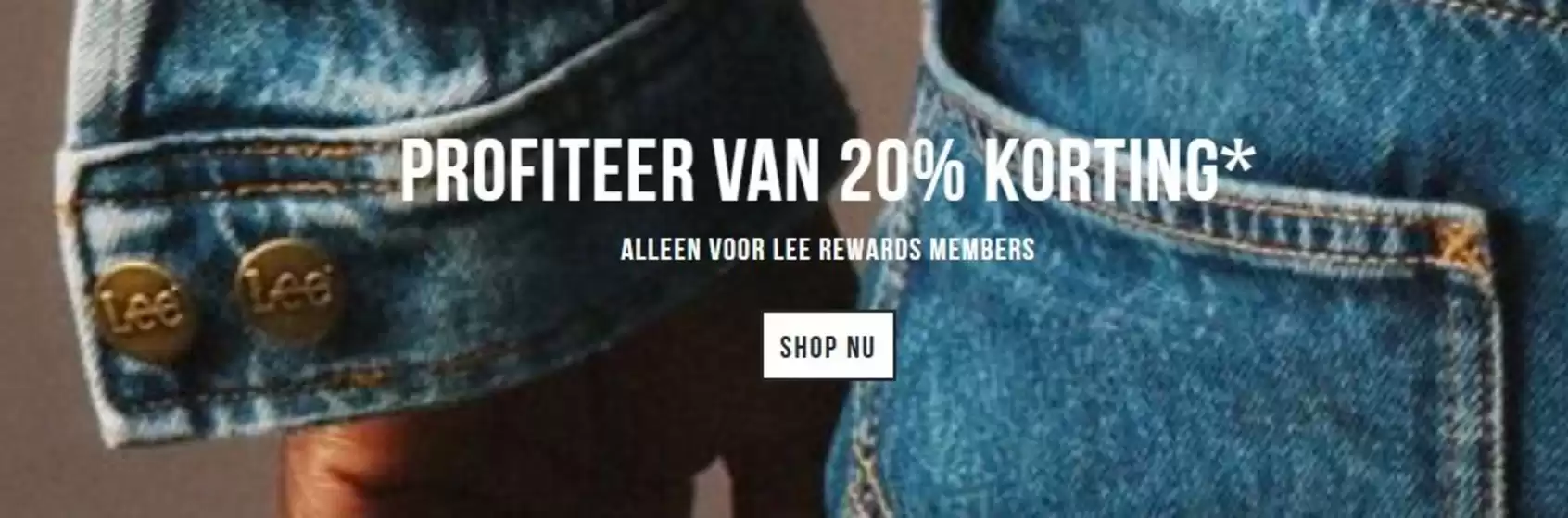 Catalogue Lee à Tongres | Profiteer Van 20% Korting | 2026-02-19T00:00:00.000Z - 2026-03-05T00:00:00.000Z