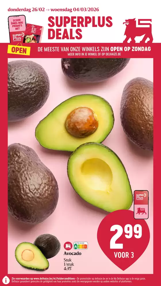 Catalogue Delhaize | Économisez maintenant avec nos offres | 2026-02-26T00:00:00.000Z - 2026-03-04T00:00:00.000Z