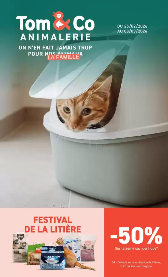 Catalogue Tom & Co à Liège | Folder Tom & Co - FR | 2026-02-25T00:00:00.000Z - 2026-03-08T00:00:00.000Z