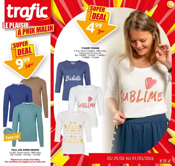 Catalogue trafic | FR - folder trafic | 2026-02-25T00:00:00.000Z - 2026-03-01T00:00:00.000Z