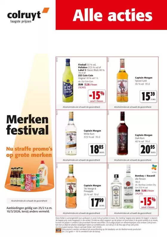 Catalogue Colruyt | Offres pour les chasseurs de bonnes affaires | 2026-02-25T00:00:00.000Z - 2026-03-10T00:00:00.000Z