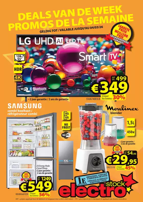 Catalogue ElectroStock | folder ElectroStock - NL | 2026-02-25T00:00:00.000Z - 2026-03-26T00:00:00.000Z