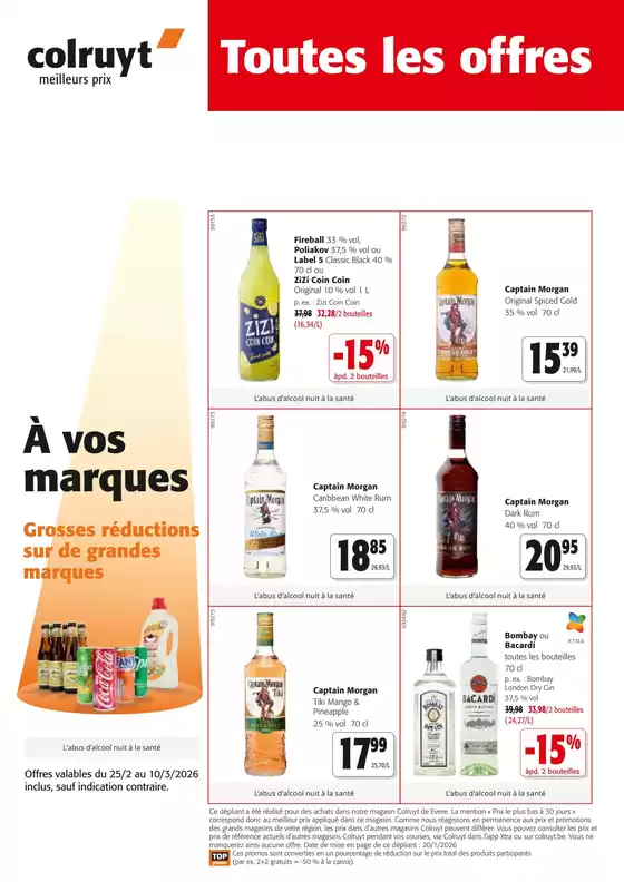 Catalogue Colruyt | Offres et promotions actuelles | 2026-02-25T00:00:00.000Z - 2026-03-10T00:00:00.000Z