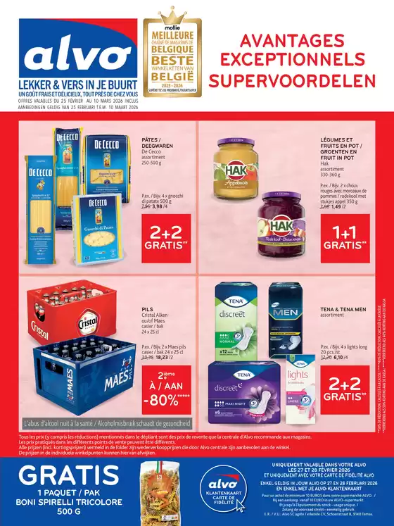 Catalogue Alvo | Nos meilleures offres pour vous | 2026-02-25T00:00:00.000Z - 2026-03-10T00:00:00.000Z
