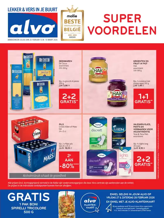 Catalogue Alvo | Meilleures offres pour tous les chasseurs de bonnes affaires | 2026-02-25T00:00:00.000Z - 2026-03-10T00:00:00.000Z