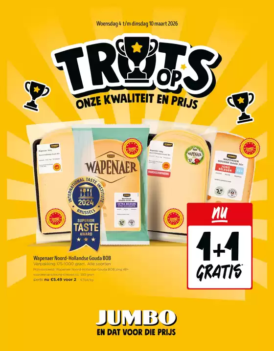 Catalogue Jumbo à Deinze | Nouvelles offres à découvrir | 2026-03-04T00:00:00.000Z - 2026-03-10T00:00:00.000Z