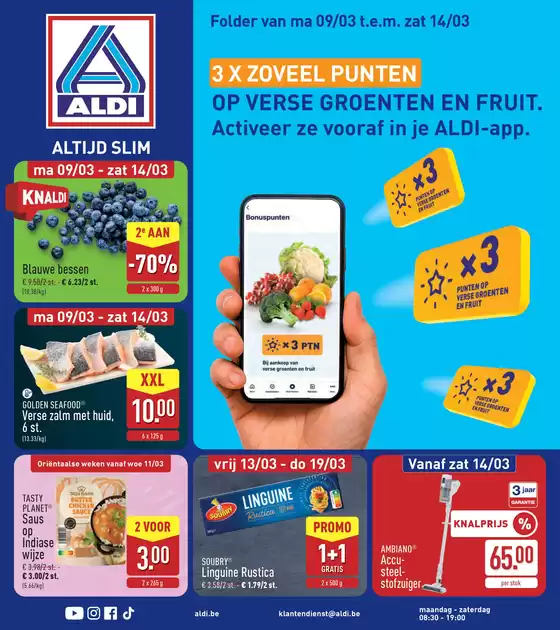 Catalogue Aldi à Bruxelles | Super offre pour les chasseurs de bonnes affaires | 2026-03-09T00:00:00.000Z - 2026-03-19T00:00:00.000Z