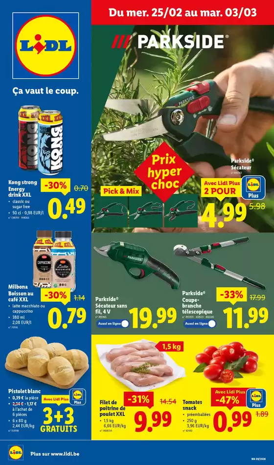 Catalogue Lidl | 2502 - 0303 | 2026-02-25T00:00:00.000Z - 2026-03-03T00:00:00.000Z