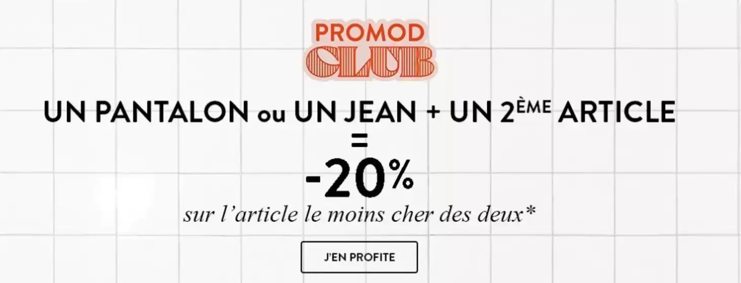 Catalogue Promod | Promo | 2026-03-03T00:00:00.000Z - 2026-03-17T00:00:00.000Z