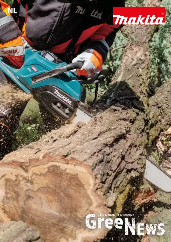 Catalogue Makita | Green News! | 2026-03-03T00:00:00.000Z - 2026-12-31T00:00:00.000Z