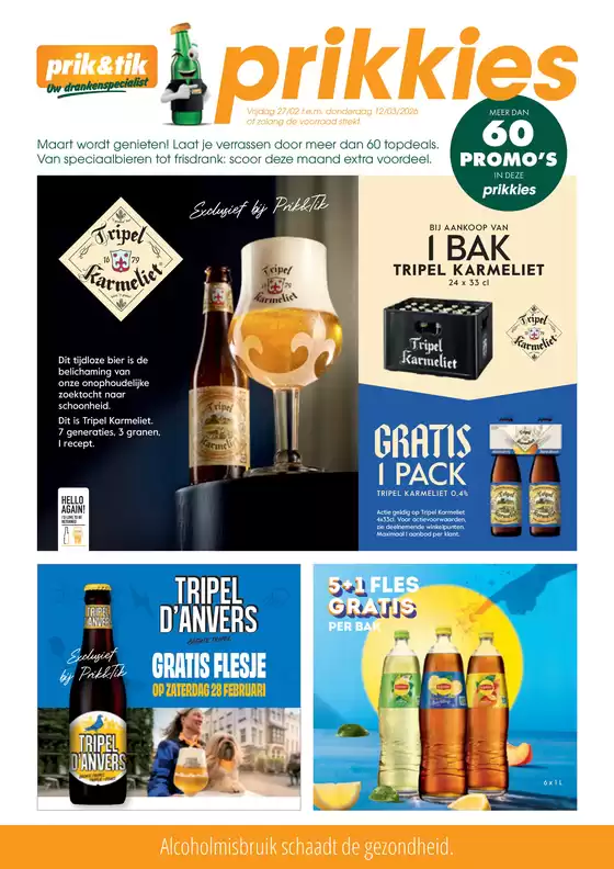 Catalogue Prik & Tik | Prikkies | 2026-03-03T00:00:00.000Z - 2026-03-12T00:00:00.000Z