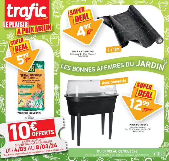 Catalogue trafic | folder trafic - FR | 2026-03-04T00:00:00.000Z - 2026-03-08T00:00:00.000Z