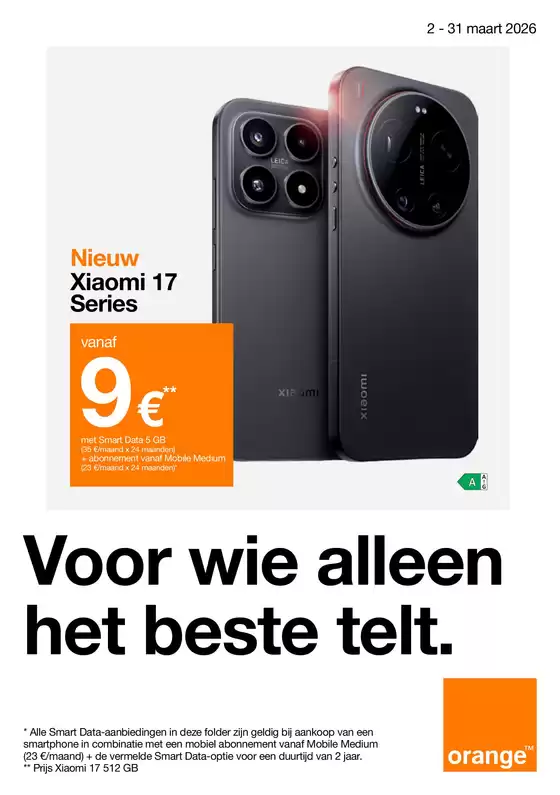 Catalogue Orange | Maart Promo | 2026-03-04T00:00:00.000Z - 2026-03-31T00:00:00.000Z