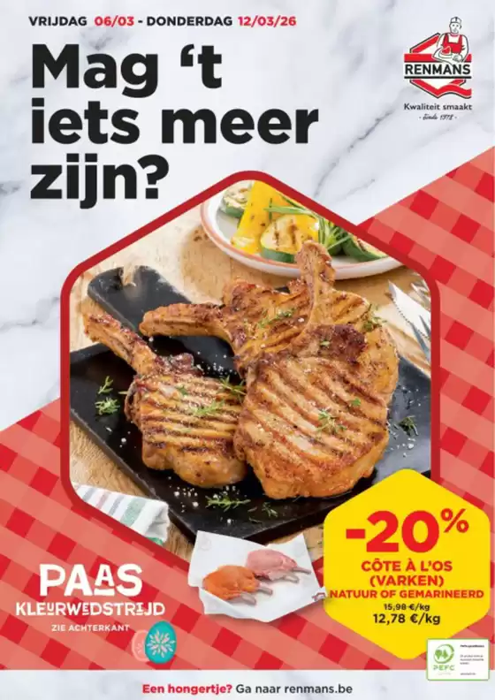 Catalogue Renmans | Mag 't Iets Meer Zijn? | 2026-03-06T00:00:00.000Z - 2026-03-12T00:00:00.000Z